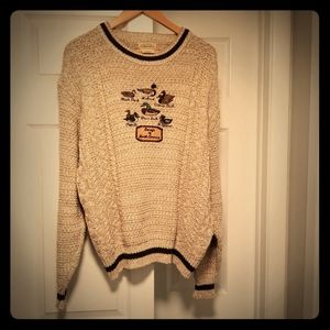 St. John's Bay dad sweater, large